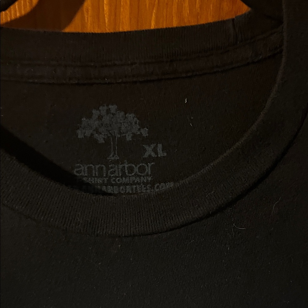 Black Graphic Tee - Adopt Don't Shop XL Opposum - Picture 3 of 4